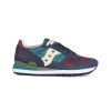 Uomo SAUCONY | Sneakers Shadow Original In Pelle E Tessuto Blu