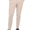 Uomo AT.P.CO | Pantalone In Cotone Stretch Berlino Beige