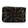 Donna LA CARRIE | Borsa A Spalla Oyster Studs Medium Nero