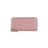 Donna REBELLE | Portafoglio Basic In Pelle Dollaro Con Scritta Logo Rosa