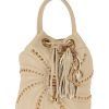 Donna LA CARRIE | Borsa A Secchiello Oyster Studs Beige