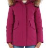 Donna FREEDOMDAY | Piumino In Misto Cotone New Chamois Fucsia