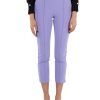 Donna ELISABETTA FRANCHI | Pantalone In Tessuto Tecnico Bielastico Viola Chiaro