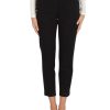 Donna ALESSIA SANTI | Pantalone In Cotone E Viscosa Stretch Nero