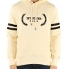 Uomo TOMMY HILFIGER | Felpa Con Cappuccio Con Ricamo Logo Panna