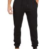 Uomo REPLAY | Pantalone Sportivo In Misto Cotone Essential Nero