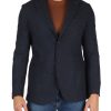 Uomo AT.P.CO | Giacca In Misto Lana E Cotone Roger Blu Scuro