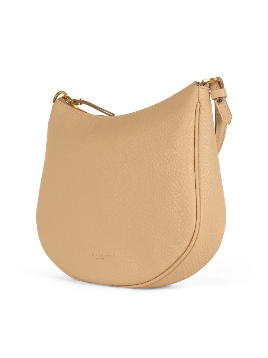 Donna GIANNI CHIARINI | Borsa A Sealla In Pelle Bubble Brooke Nude