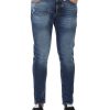 Uomo RICHMOND | Pantalone Jeans Cinque Tasche Lou Slim Tapered Blu