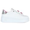 Donna GIO+ | Sneakers In Pelle Pia180A Geco Bianco