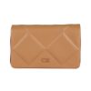 Donna CALVIN KLEIN | Borsa A Tracolla Con Placca Logo Frontale Beige