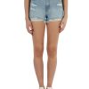 Donna RICHMOND | Richmond X: Shorts In Denim Effetto Vintage Celeste