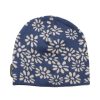 Donna ALESSIA SANTI | Cappello In Misto Lana Con Motivo Floreale Blu