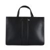 Donna CALVIN KLEIN | Borsa A Mano In Ecopelle Con Placca Logo Frontale Nero