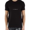 Uomo RICHMOND | T-Shirt In Cotone Con Scritta Logo Nero