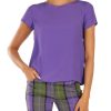 Donna EMME MARELLA | Blusa In Misto Seta Polonia Viola