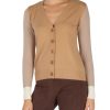 Donna PENNYBLACK | Cardigan In Lana E Cashmere Foglio Beige