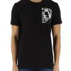 Uomo CALVIN KLEIN JEANS | T-Shirt In Cotone Con Stampa Logo Frontale Nero