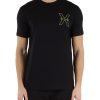 Uomo RICHMOND | Richmond X: T-Shirt In Cotone Pima Con Stampa Logo Nero