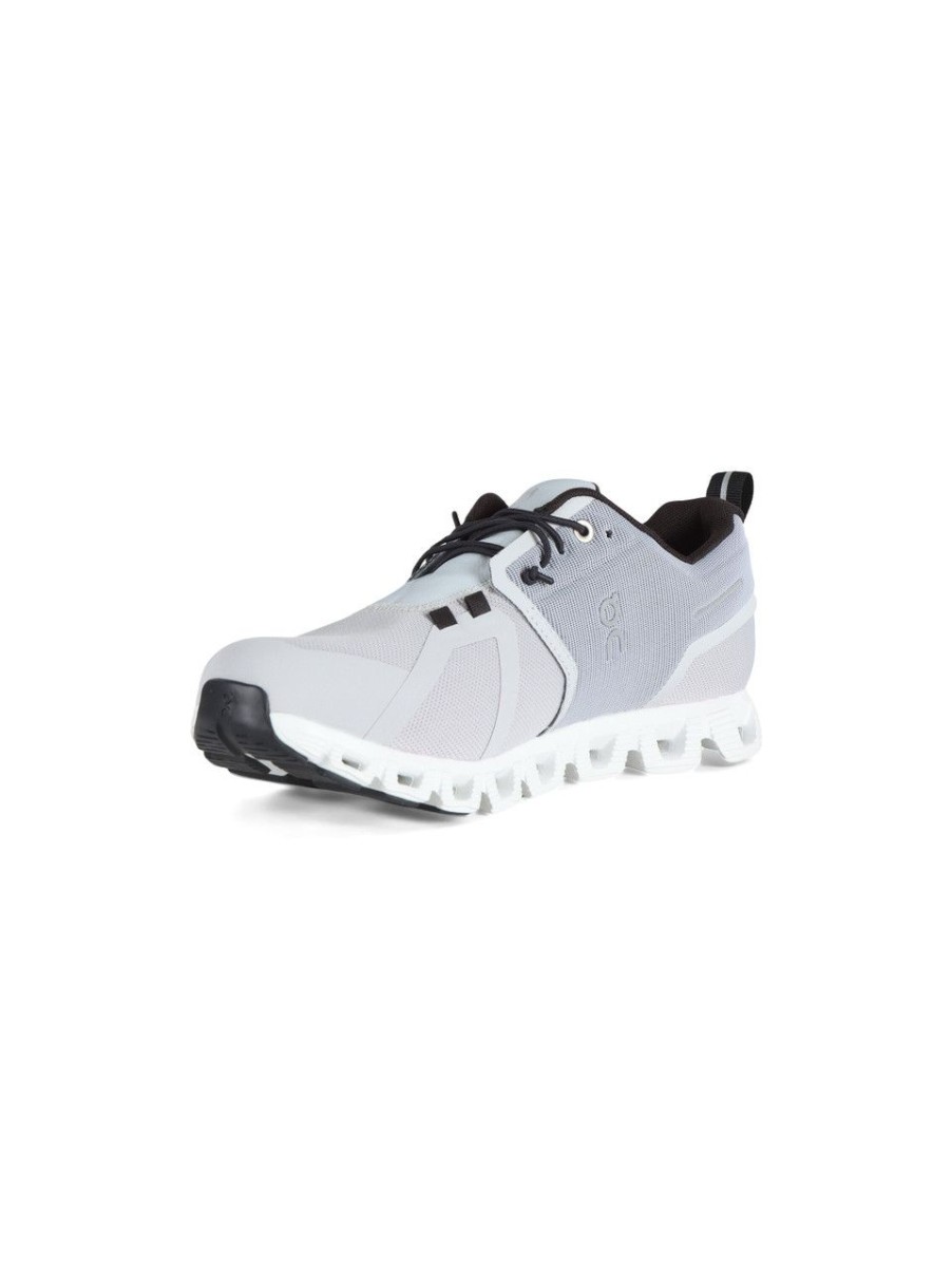 Uomo ON | Sneakers In Tessuto E Materiali Tecnici Cloud 5 Waterproof Grigio Chiaro