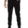 Uomo MOSCHINO UNDERWEAR | Pantalone Sportivo In Cotone Felpato Con Scritta Logo Nero