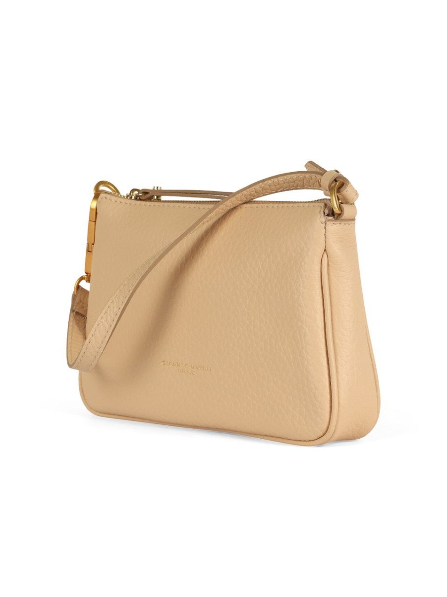 Donna GIANNI CHIARINI | Borsa In Pelle Bubble Brooke Small Nude