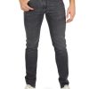 Uomo QB24 | Pantaloni Jeans Cinque Tasche Carro Slim Fit Grigio Scuro