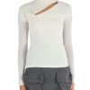 Donna PINKO | Maglia Leggera In Misto Cashmere Mononoke Panna