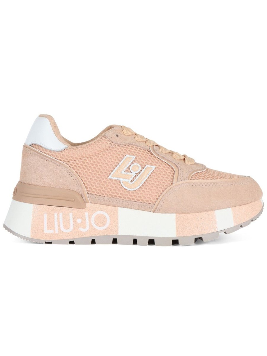 Donna LIU JO | Sneakers Amazing 25 Con Patch Logo Rosa