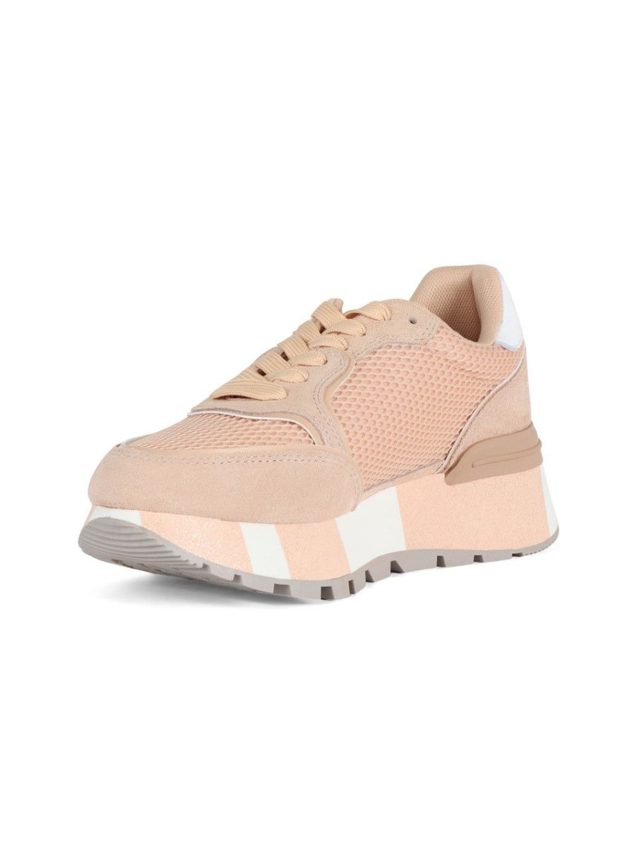 Donna LIU JO | Sneakers Amazing 25 Con Patch Logo Rosa