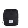 Uomo CALVIN KLEIN JEANS | Borsa A Tracolla In Tessuto Tecnico Con Patch Logo Nero