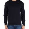 Uomo K-WAY | Maglia Sebastien Harmony 4.0 In Lana Vergien Blu Scuro