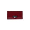 Donna TRUSSARDI | Portafoglio Ivy Continental Con Placca Logo Bordeaux