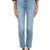 Donna GUESS | Pantalone Jeans Cinque Tasche Girly Straight High Celeste