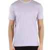 Uomo RICHMOND | Richmond X: T-Shirt In Cotone Pima Con Stampa Logo Viola Chiaro