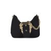 Donna VERSACE JEANS COUTURE | Borsa A Tracolla In Nylon Riciclato Con Placca Logo Nero