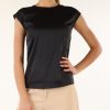 Donna NENETTE | Blusa In Satin Fen Nero