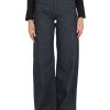 Donna CALVIN KLEIN | Pantalone Jeans Cinque Tasche High Rise Wide Leg Blu Scuro