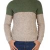 Uomo FRED MELLO | Maglia Girocollo In Misto Lana Verde