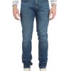 Uomo TOMMY HILFIGER | Pantalone Jeans Cinque Tasche Houston Slim Taper Fit Blu