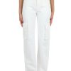 Donna PINKO | Pantalone Jeans Cinque Tasche Caty Cargo Bianco