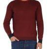 Uomo FRED MELLO | Maglia In Misto Cotone E Lana Con Ricamo Logo Rosso