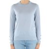 Donna MICHAEL MICHAEL KORS | Maglia Girocollo In Lana Merino Celeste