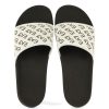 Uomo EA7 | Ciabatta In Pvc Con Logo Impresso Bianco