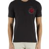 Uomo AERONAUTICA MILITARE | T-Shirt In Cotone Con Ricamo Logo Frontale Grigio Scuro