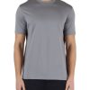 Uomo EMPORIO ARMANI | T-Shirt In Cotone Travel Essential Grigio