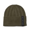 Donna REPLAY | Cappello A Coste Con Patch Logo Verde Scuro