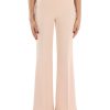 Donna TWINSET | Pantalone Svasato In Crepe Cady Rosa