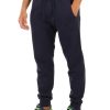 Uomo REPLAY | Pantalone Sportivo In Cotone Felpato Blu Scuro