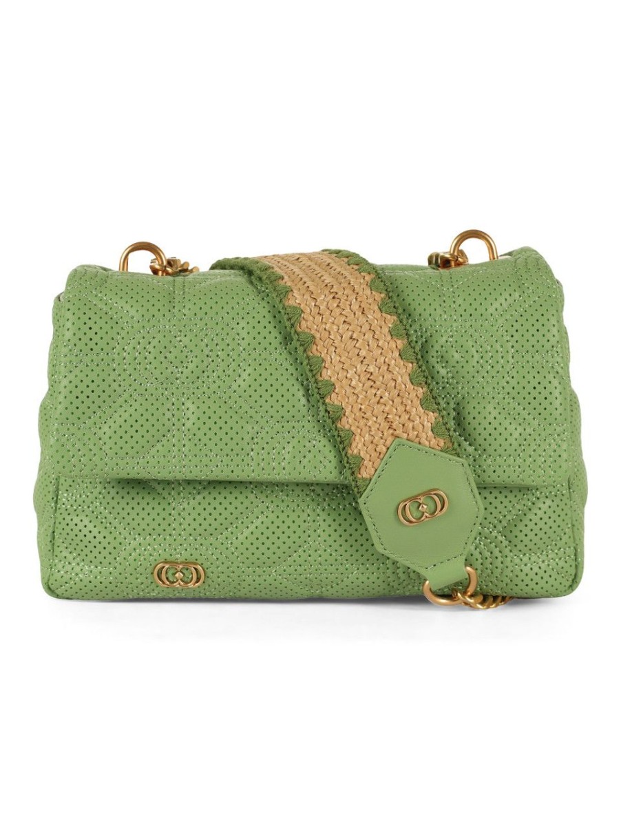 Donna LA CARRIE | Borsa A Mano In Pelle Stich&Spoon Stephy Medium Verde